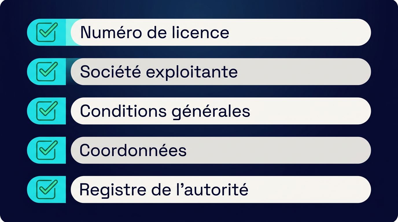 Vérifications de fiabilité d’un nouveau casino